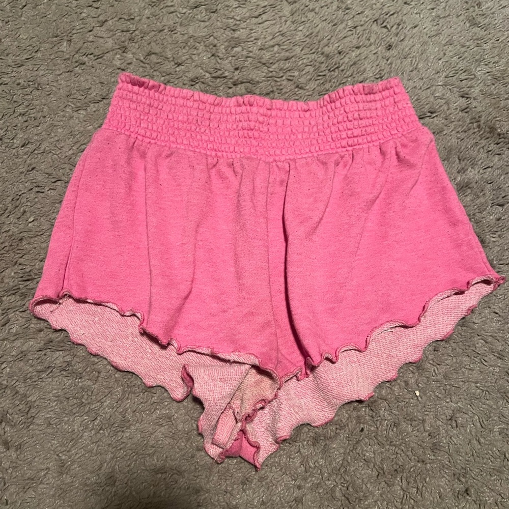Forever 21 pink comfy flow shorts
